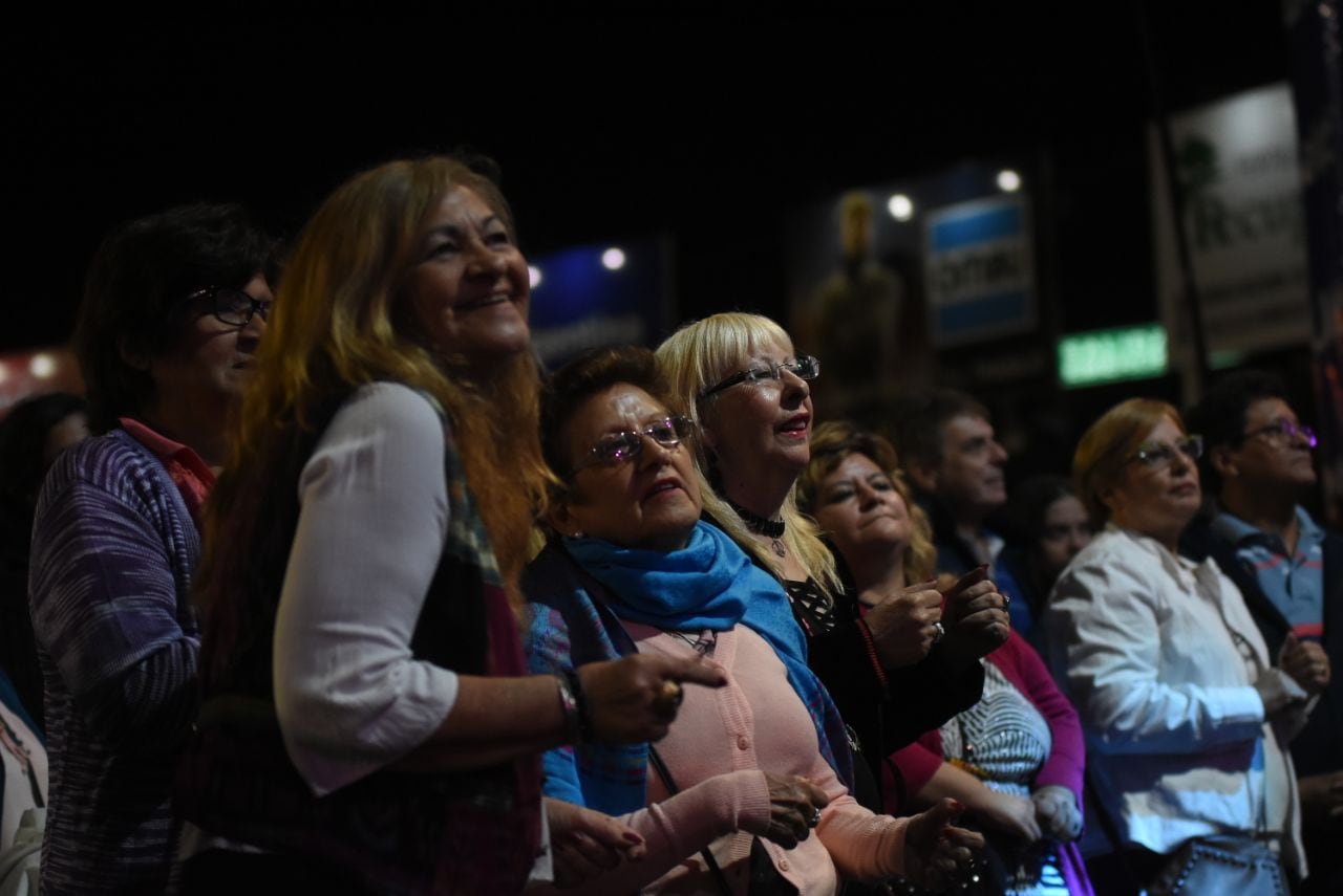 Soledad y Palito Ortega, estrellas de la tercera noche de Jesús María 2018. Foto: Lucio Casalla / ElDoce.tv.