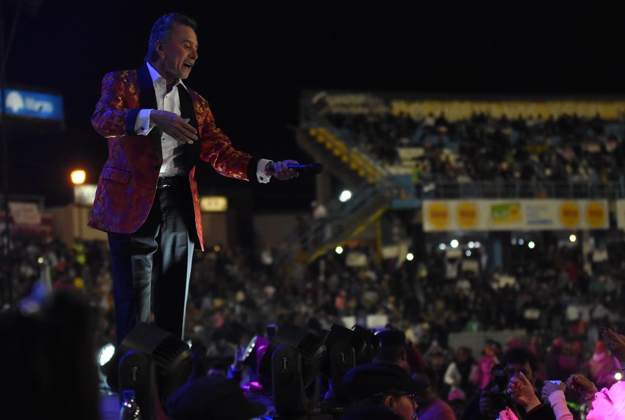 Soledad y Palito Ortega, estrellas de la tercera noche de Jesús María 2018. Foto: Lucio Casalla / ElDoce.tv.