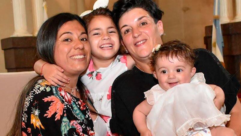 Soledad y Roxana, dos grandes amigas junto a sus hijos.