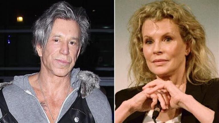 ¡Son otros! Mickey Rourke y Kim Basinger, 30 años después