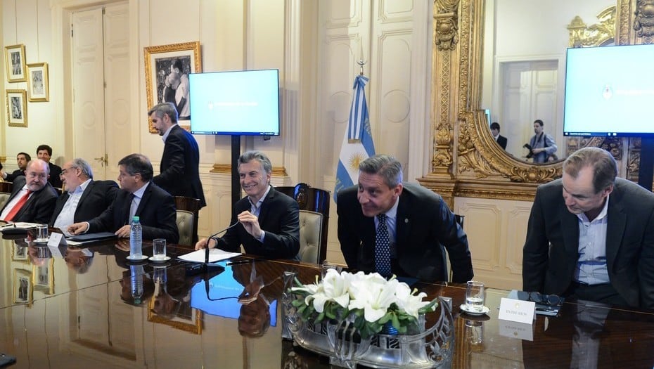 Sonriente, Macri le bajó el tono a la discusión por los cambios que se vienen.