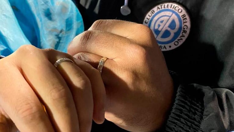 Sorprendió a su novio en el partido de Belgrano y le pidió casamiento: "Le salió perfecto"