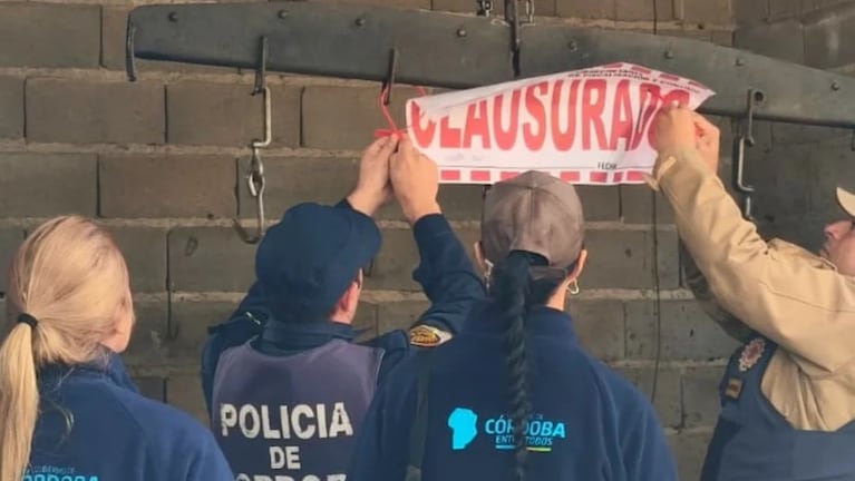 Sorpresa ante la cantidad de carne en mal estado en un matadero ilegal del norte de Córdoba.