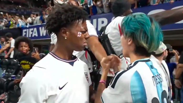 Speed con la cara larga tras el triunfazo histórico de la Selección Argentina.