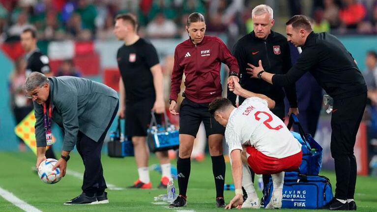 Stéphanie Frappart, la primera mujer en dirigir un partido de un Mundial masculino