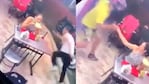 Su novio huyó corriendo pero a ella no le importó. 