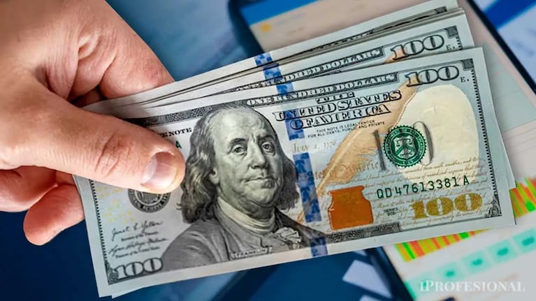 Suba del Dólar Blue.
