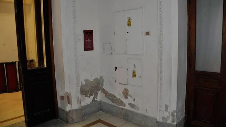 Subsuelo del ingreso Salón Azul de la Casa Rosada.