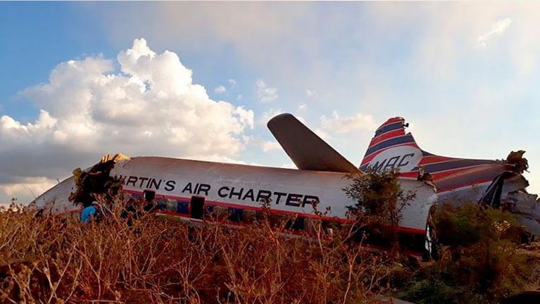Sudáfrica: el video de un pasajero que filmó la caída del avión desde adentro