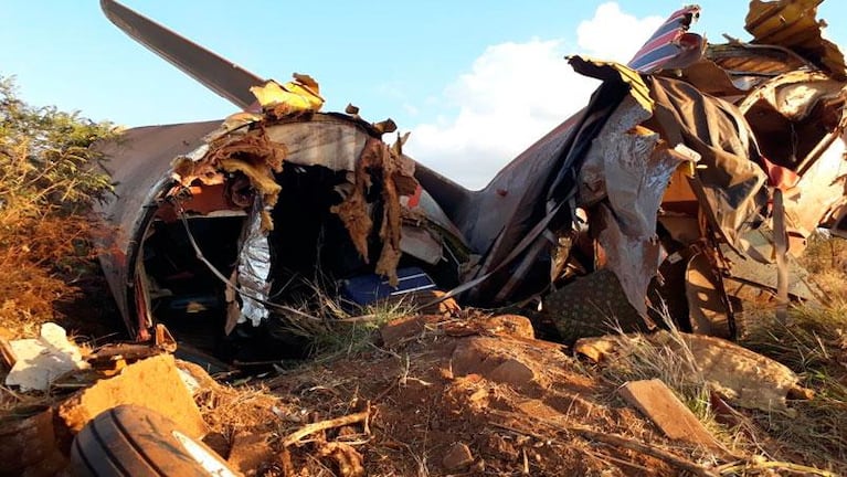Sudáfrica: el video de un pasajero que filmó la caída del avión desde adentro