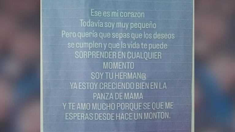 Sueño cumplido: es cordobés y rompió en llanto cuando su mamá le contó que está embarazada