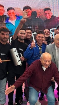 Sueño cumplido: la banda viral de Alta Gracia llegó al Show del Lagarto y cantó en vivo