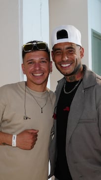 Sueño cumplido: Ulises Bueno y La Moza cantaron juntos ante un show colmado
