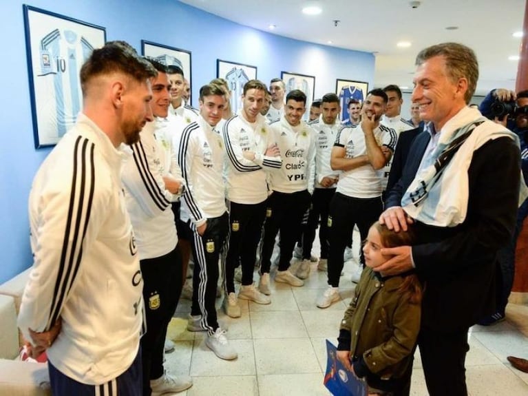 Sueño Mundial: Macri despidió a los jugadores de la Selección