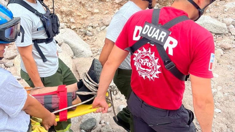 Sufrió un accidente en parapente y terminó internado en Traslasierra.