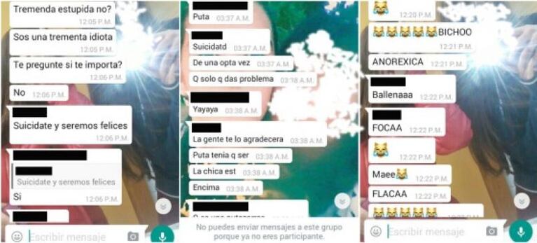 “Sufro de bullying: me quiero suicidar, no puedo más”