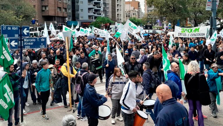 Suoem anunció una protesta frente al Palacio 6 de Julio.