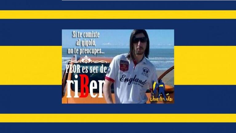 Súper picante: Osvaldo le dedicó mensajes a River