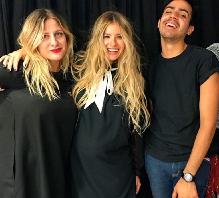 ¡Súper rubia! La China Suárez renovó su look antes de dar a luz