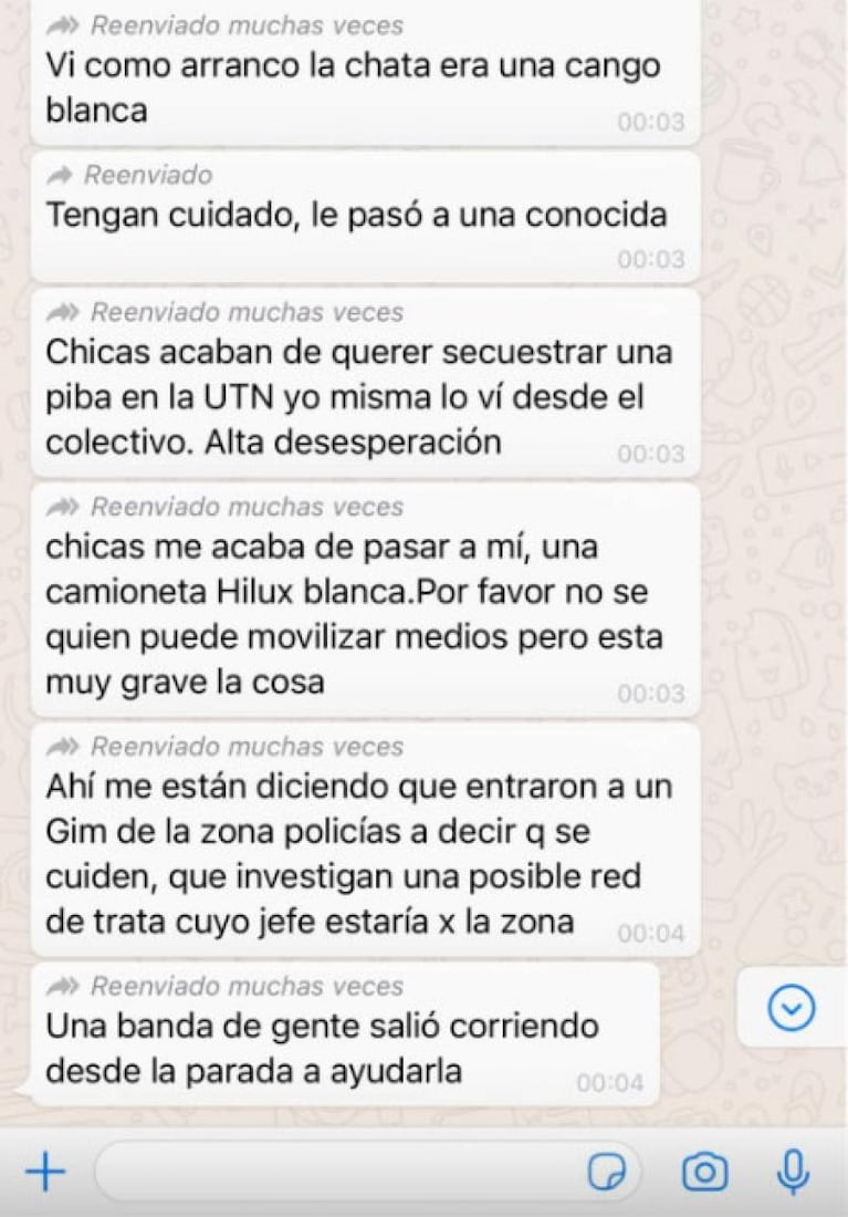 Supuestos intentos de secuestro en Nueva Córdoba: qué dice la Policía