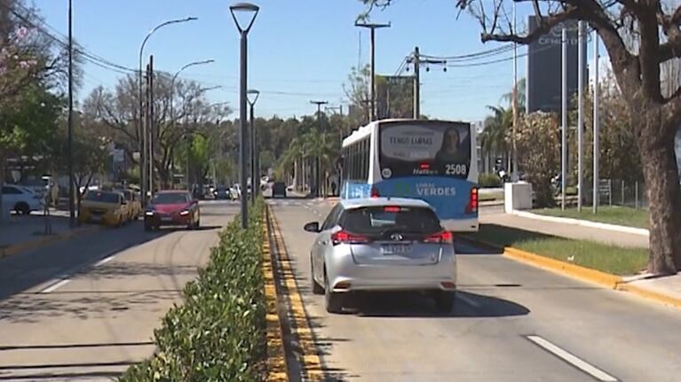 Surgió la polémica por el ancho de los carriles de la Sagrada Familia.