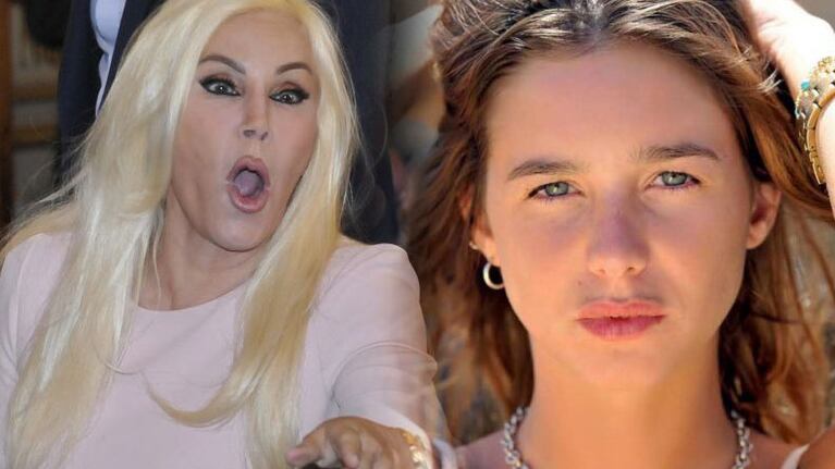Susana Giménez y su nieta Lucía, bellas en las redes sociales.