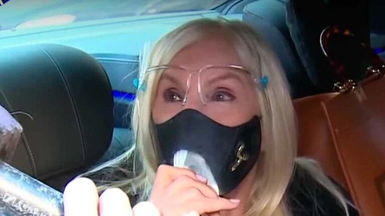 Susana llegó a Aeroparque y deberá cumplir 10 días de cuarentena.