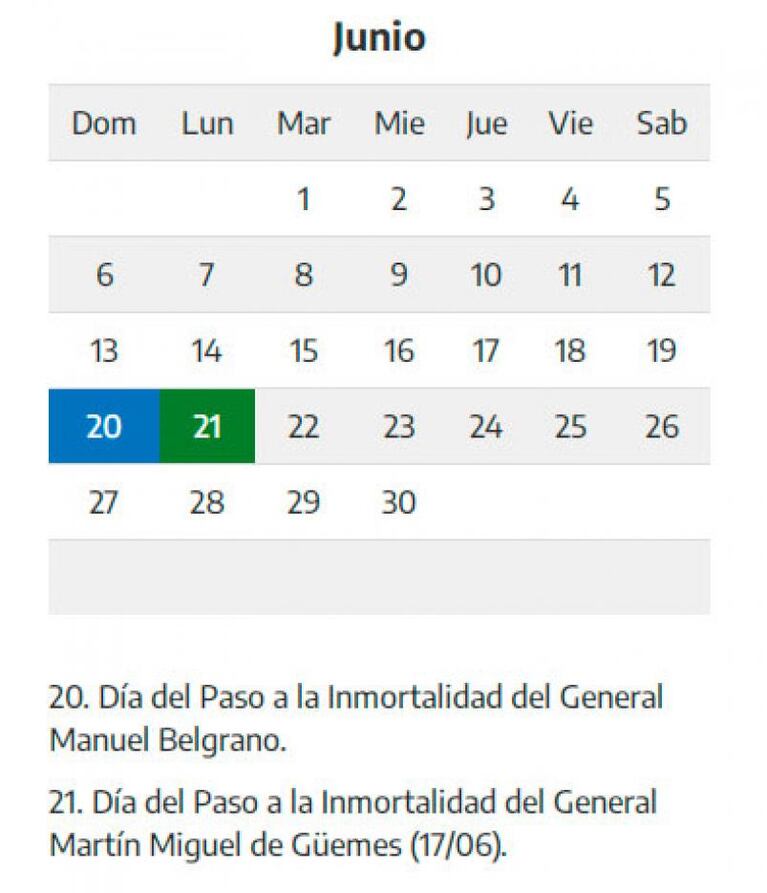 Suspenden el feriado del 24 de mayo: cuándo es el próximo fin de semana largo