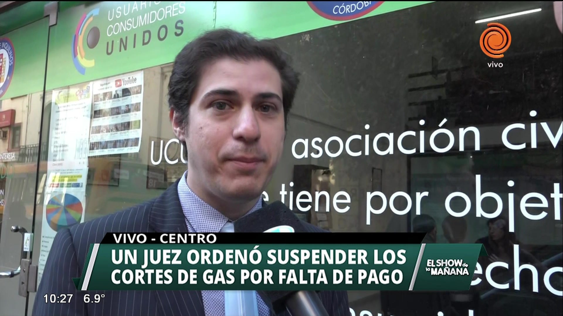 Suspensión de los cortes de gas