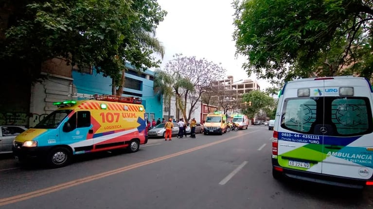 Susto en un natatorio de Alta Córdoba.