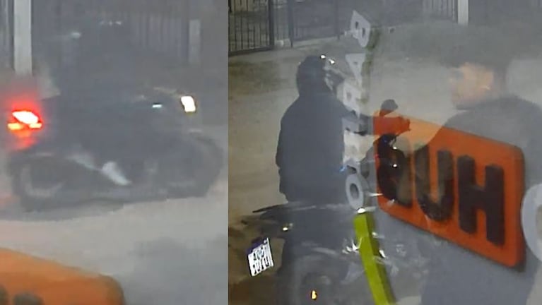 Tackleó a un motochoro para evitar el robo de una moto de un local gastronómico.
