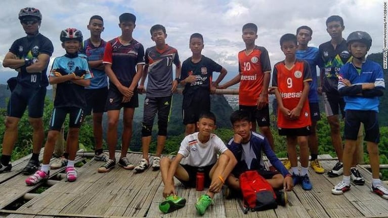 Tailandia: encontraron vivos a los 12 niños perdidos en una cueva