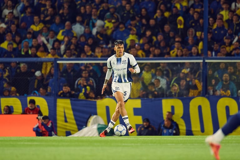 Talleres ante Boca en La Bombonera. Foto: prensa Talleres.