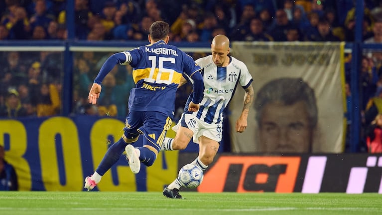 Talleres ante Boca en La Bombonera. Foto: prensa Talleres.