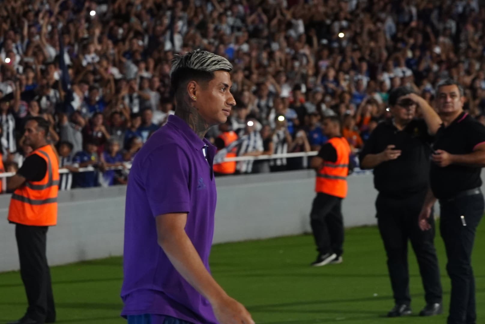 Talleres festejó con los hinchas en el Kempes.