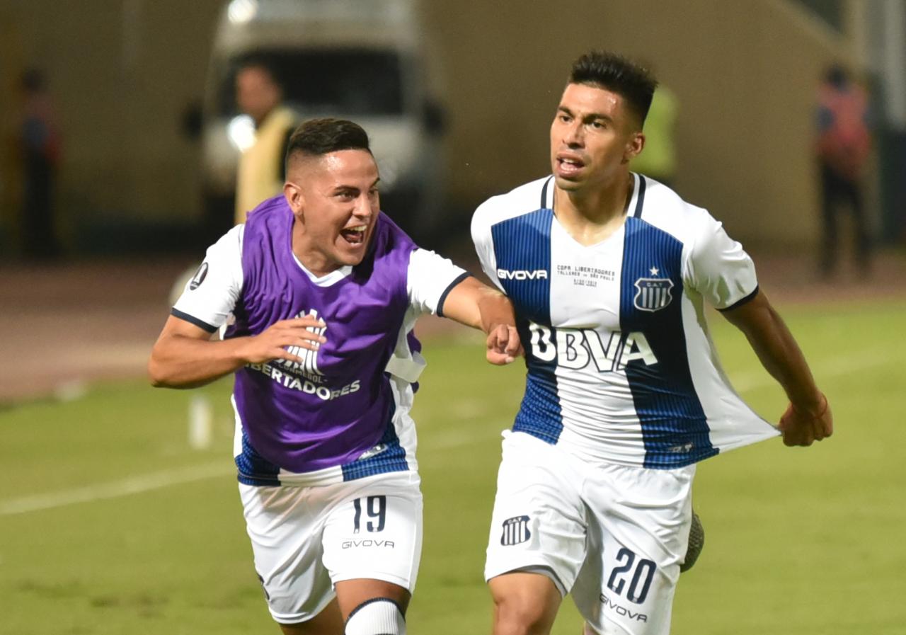 Talleres festejó en Córdoba y se lleva un 2-0 a Brasil. / Foto: Lucio Casalla ElDoce.tv