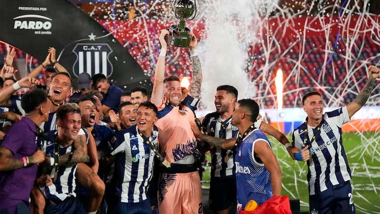 Talleres fue campeón de la Supercopa Internacional 2023.