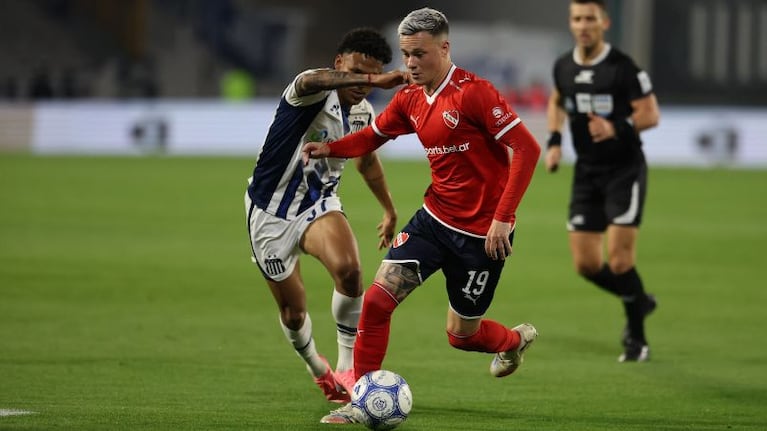 Talleres-Independiente en el Kempes. (Prensa CAI)