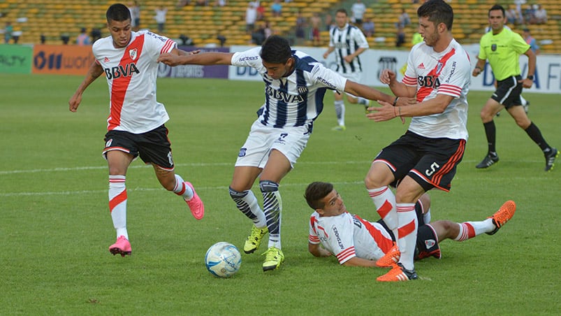 Talleres le ganó 2 a 1 a River y la fiesta fue completa. Foto: Lucio Casalla.