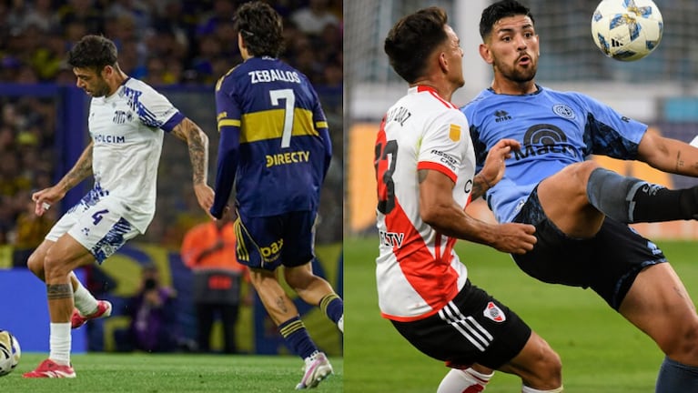 Talleres y Belgrano se miden ante Boca y River, respectivamente.