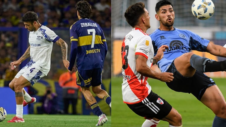 Talleres y Belgrano se miden ante Boca y River, respectivamente.
