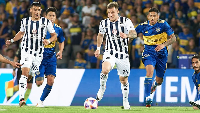 Talleres y Boca jugaron un partidazo en Mendoza. Foto: Prensa Talleres.