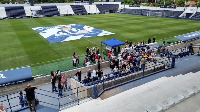 Talleres y el mundo del fútbol despide a Daniel Willington.
