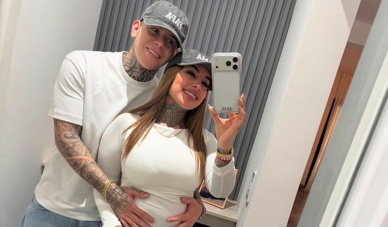 Tamara Báez y Thiago Martínez esperan su primer hijo juntos.