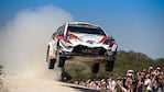 Tanak voló en Córdoba. / FOTO: Toyota Gazoo Racing