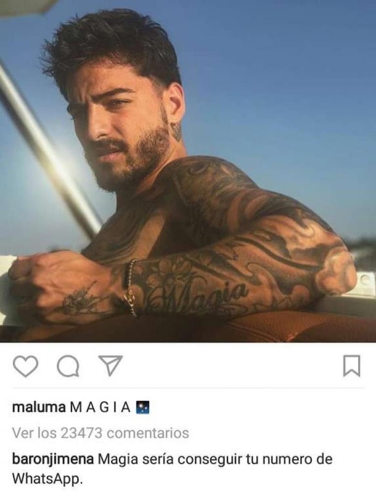 Tanto lo provocó por las redes, que Jimena Barón será telonera de Maluma