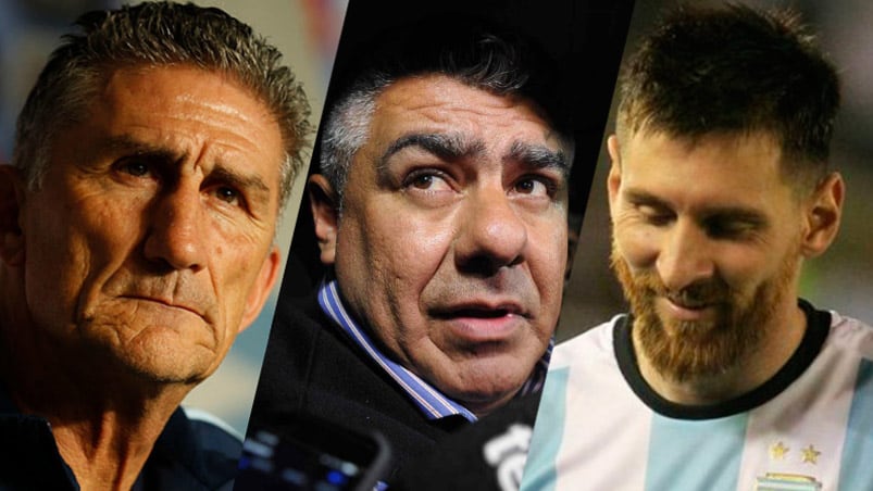 Tapia apoyó a Bauza y pedirá por Messi.