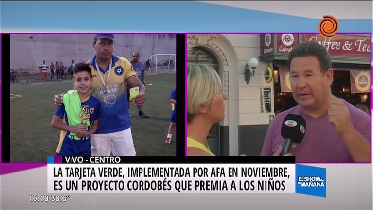 Tarjeta verde: La iniciativa cordobesa que llegó a la AFA
