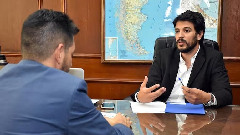 "Tato" Giles fue funcionario en el gobierno de Alberto Fernández.