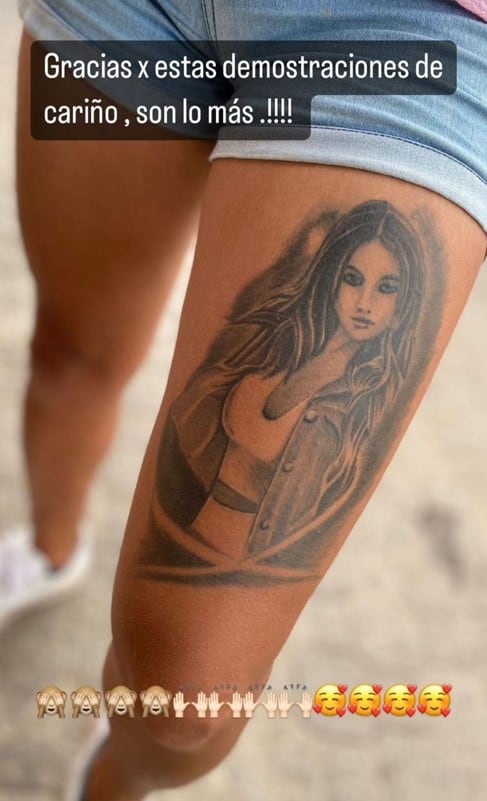 Tatuajes de los fanáticos de Magui Olave.